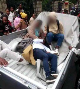 Ambohijatovo : Mpanao gazety naratra mafy voadonan’ny fiara